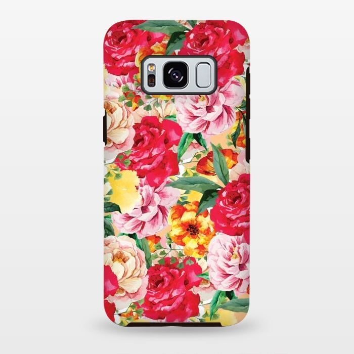 Galaxy S8 plus StrongFit Red Roses by Rossy Villarreal