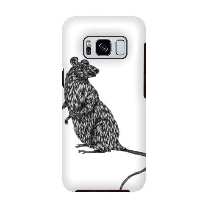 Galaxy S8 StrongFit Little Rat by ECMazur 