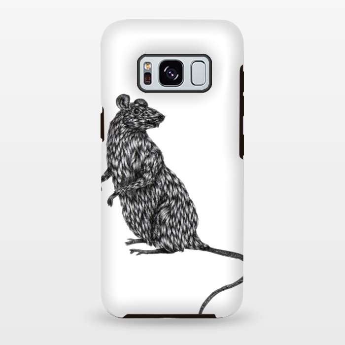 Galaxy S8 plus StrongFit Little Rat by ECMazur 