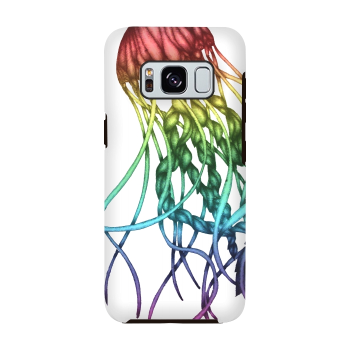Galaxy S8 StrongFit Rainbow Jelly by ECMazur 