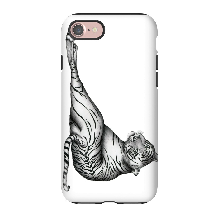 iPhone 7 StrongFit The Hunter | Tiger by ECMazur 