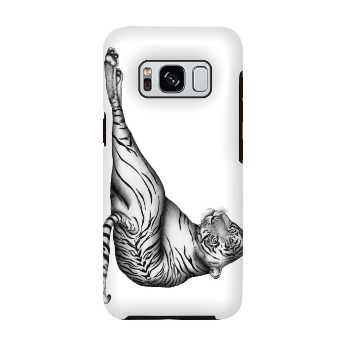Galaxy S8 StrongFit The Hunter | Tiger by ECMazur 