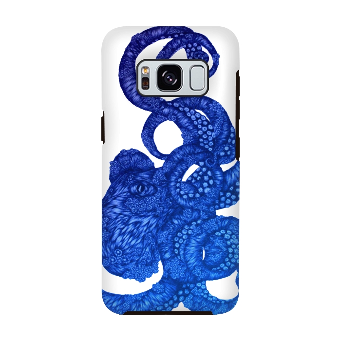Galaxy S8 StrongFit Ombre Octopus by ECMazur 