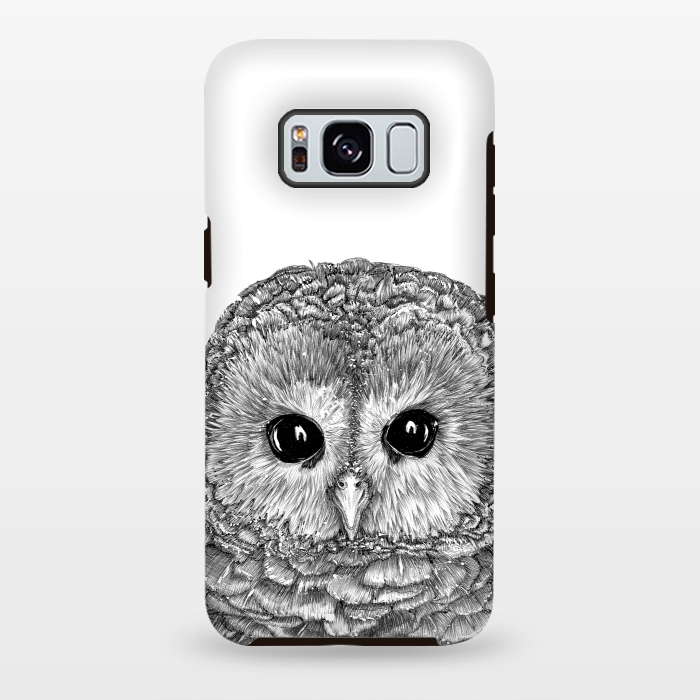 Galaxy S8 plus StrongFit Tiny Owl by ECMazur 