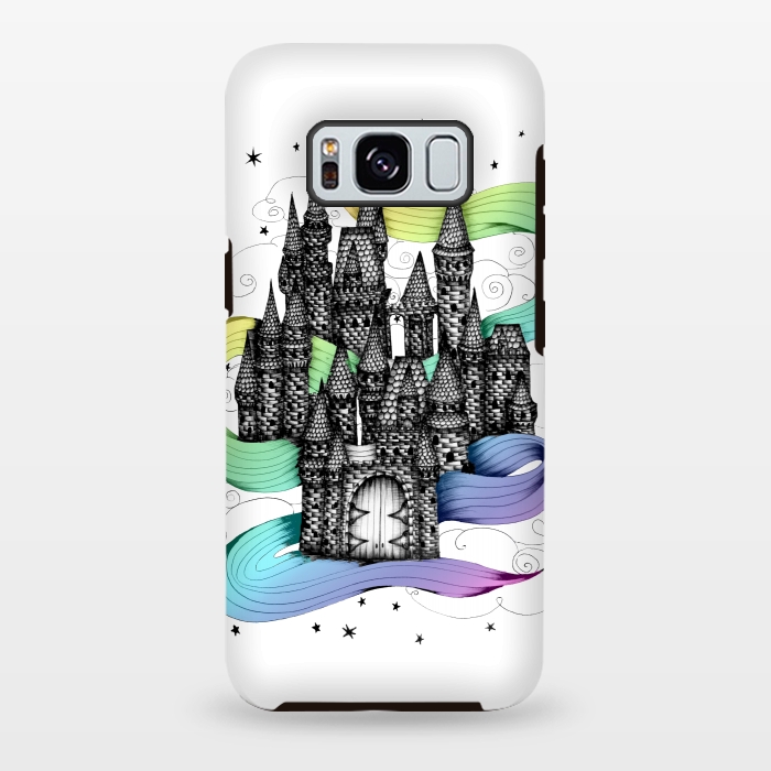 Galaxy S8 plus StrongFit Super Magic Rainbow Dream Castle by ECMazur 