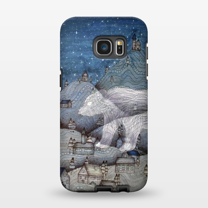 Galaxy S7 EDGE StrongFit I Protect this Place II | The Bear by ECMazur 