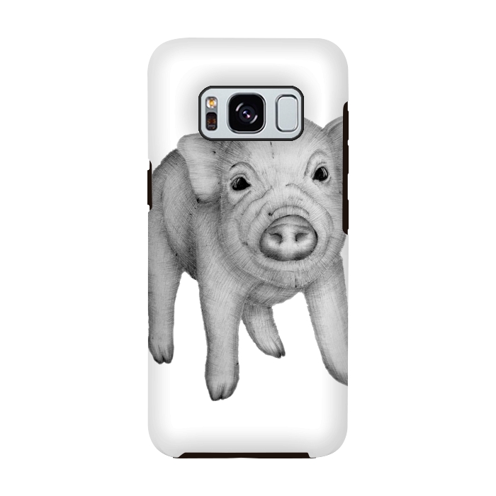 Galaxy S8 StrongFit This Little Piggy by ECMazur 