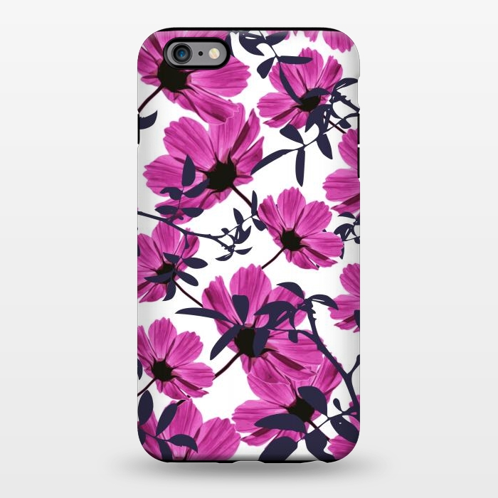 iPhone 6/6s plus StrongFit Floral Explorers  (White)  by Zala Farah