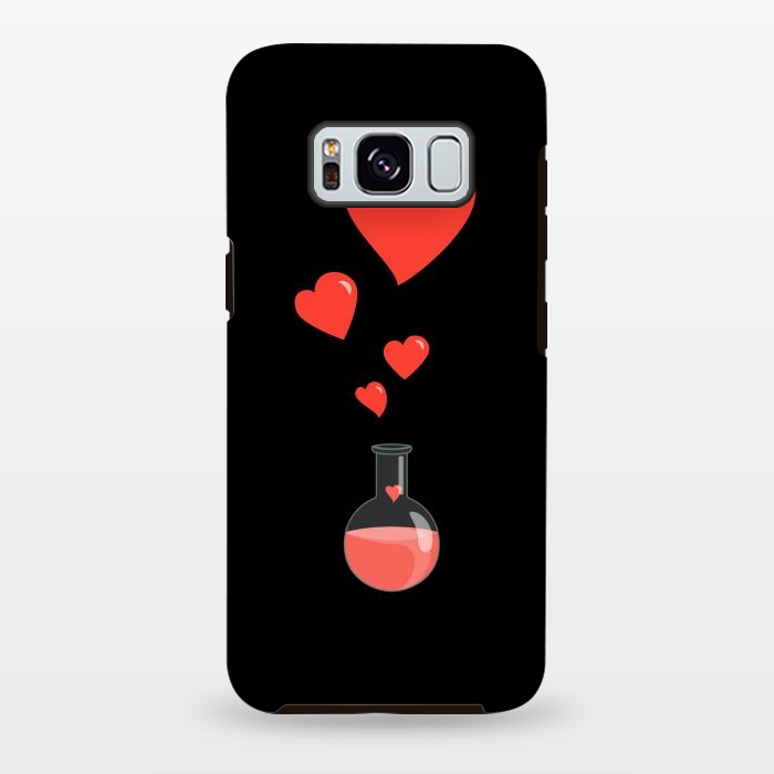 Galaxy S8 plus StrongFit Flask Of Hearts Love Chemistry by Boriana Giormova