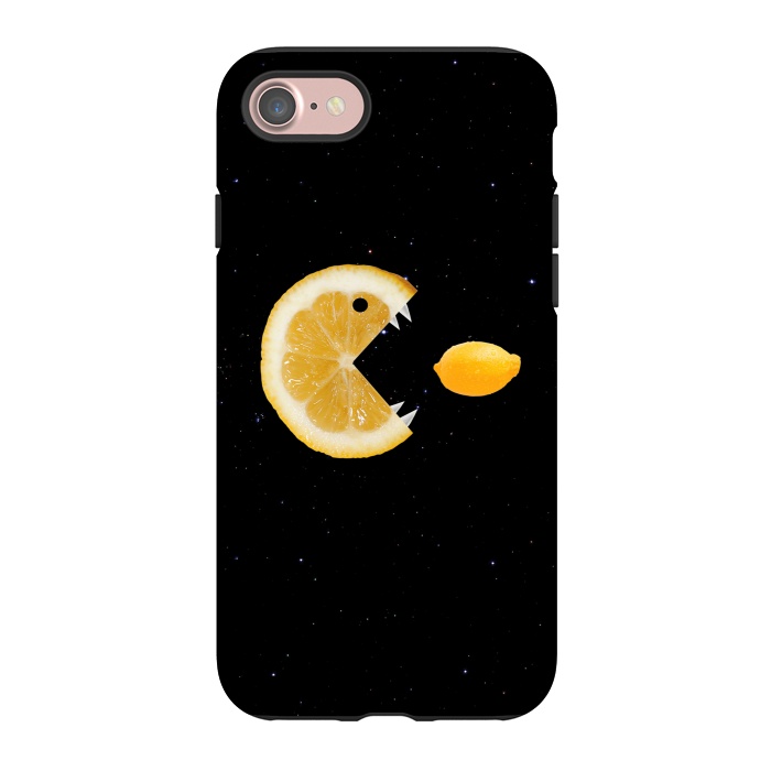 iPhone 7 StrongFit Hungry Crazy Lemons by Boriana Giormova