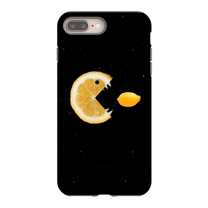 iPhone 7 plus StrongFit Hungry Crazy Lemons by Boriana Giormova