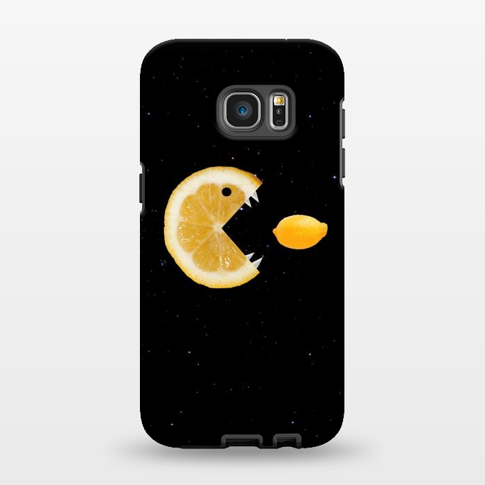 Galaxy S7 EDGE StrongFit Hungry Crazy Lemons by Boriana Giormova