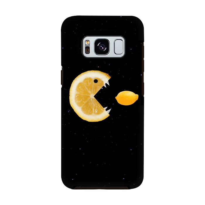 Galaxy S8 StrongFit Hungry Crazy Lemons by Boriana Giormova