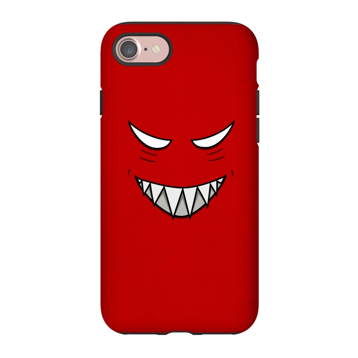 iPhone 7 StrongFit Evil Grinning Face by Boriana Giormova
