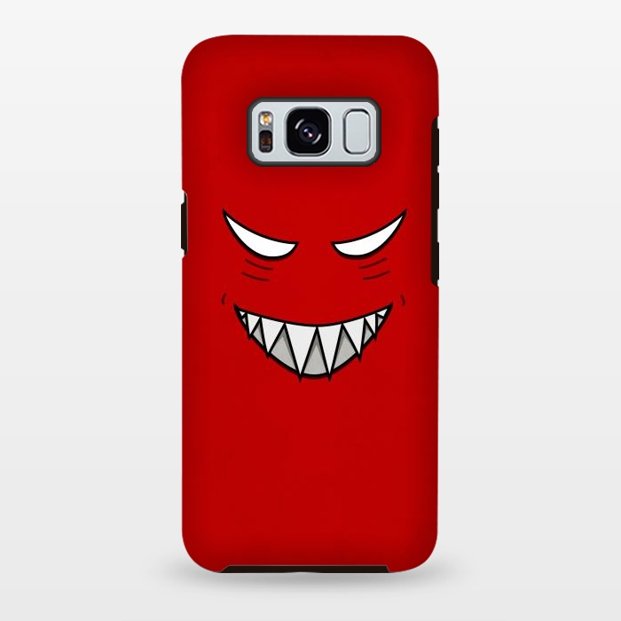 Galaxy S8 plus StrongFit Evil Grinning Face by Boriana Giormova