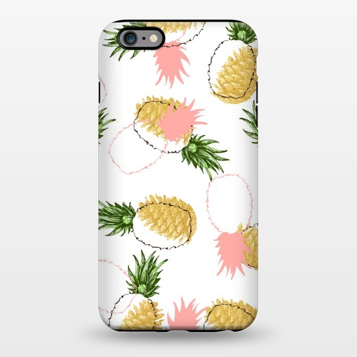 iPhone 6/6s plus StrongFit Pineapples & Pine Cones by Uma Prabhakar Gokhale