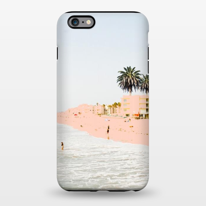 iPhone 6/6s plus StrongFit Pink Beach by Uma Prabhakar Gokhale