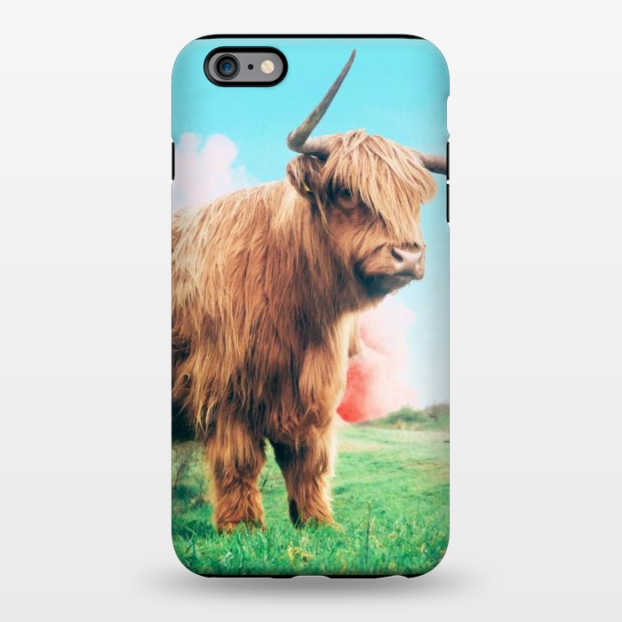 iPhone 6/6s plus StrongFit Highland Cow by Uma Prabhakar Gokhale