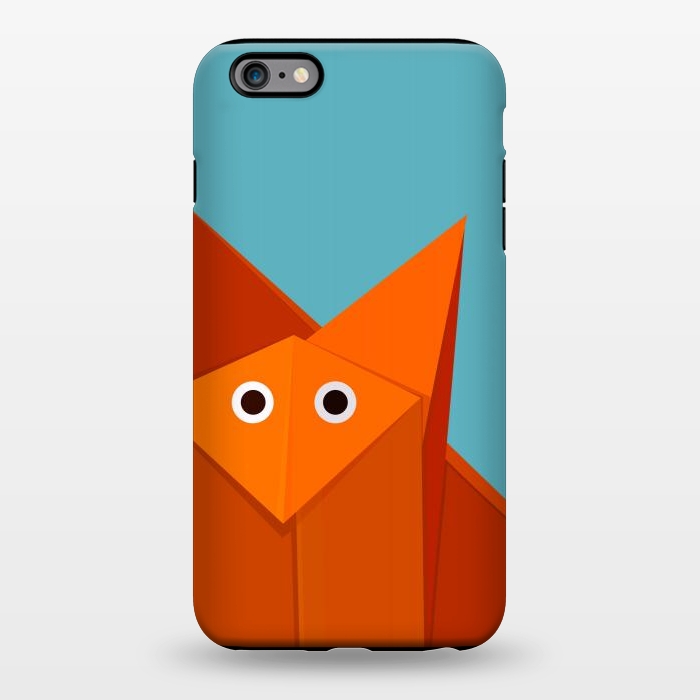 iPhone 6/6s plus StrongFit Cute Origami Fox by Boriana Giormova