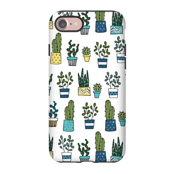 iPhone 7 StrongFit House Plants by Laura Grant