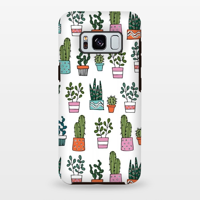 Galaxy S8 plus StrongFit cacti in pots 2 by Laura Grant