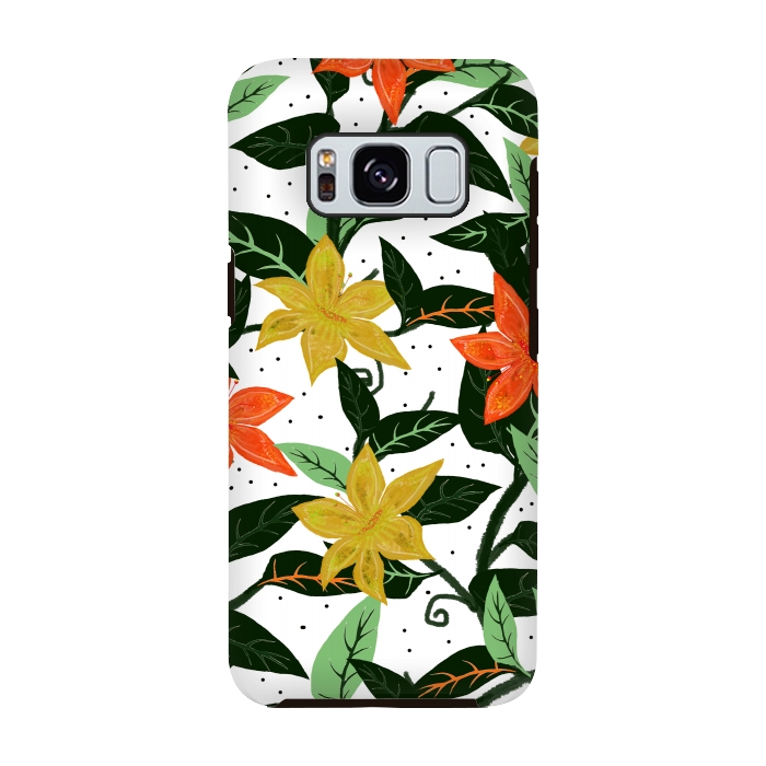 Galaxy S8 StrongFit Tropical Rainforest by Uma Prabhakar Gokhale