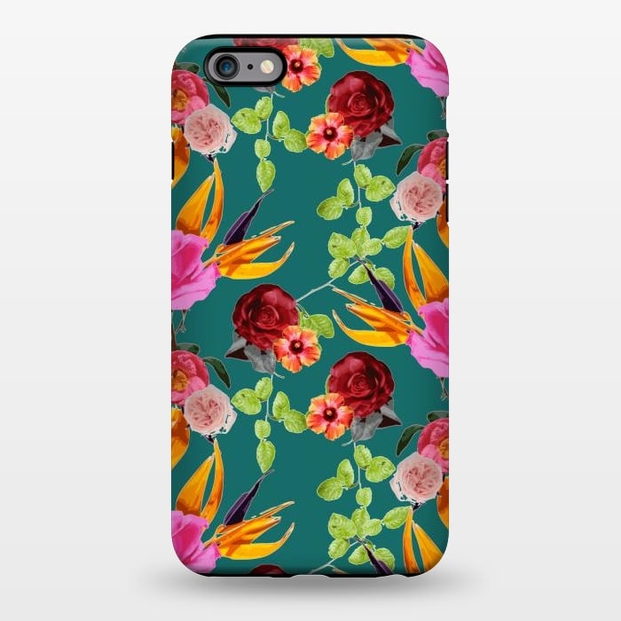 iPhone 6/6s plus StrongFit Chaman Garden (Green) by Zala Farah