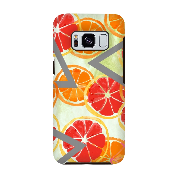 Galaxy S8 StrongFit Citrus Play by Allgirls Studio