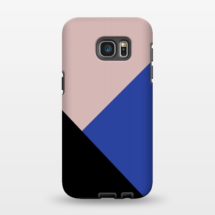 Galaxy S7 EDGE StrongFit Color Block  by Caitlin Workman