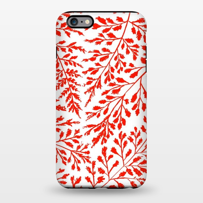 iPhone 6/6s plus StrongFit Foliage Red by Caitlin Workman