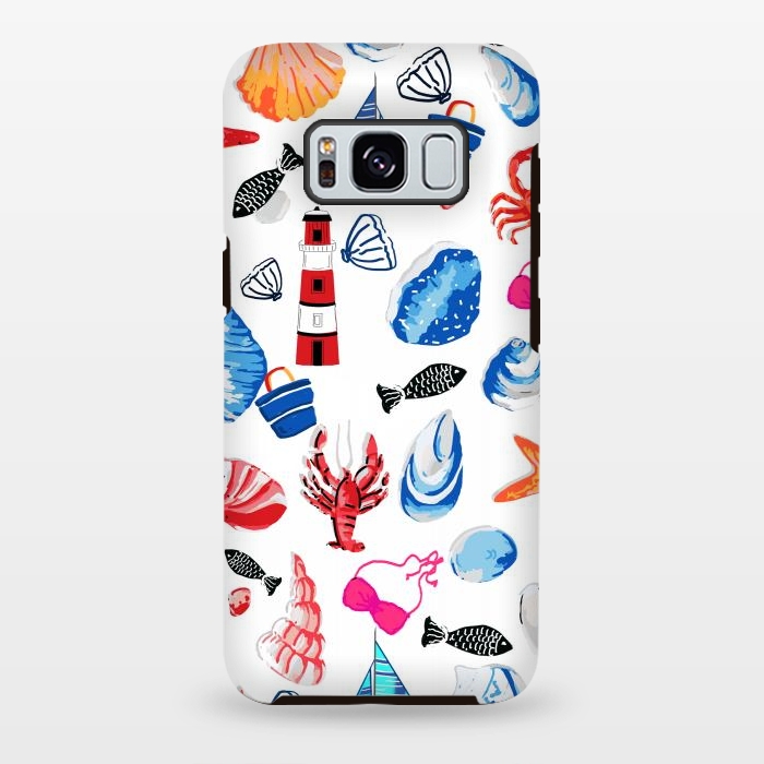 Galaxy S8 plus StrongFit Beach Comber by MUKTA LATA BARUA