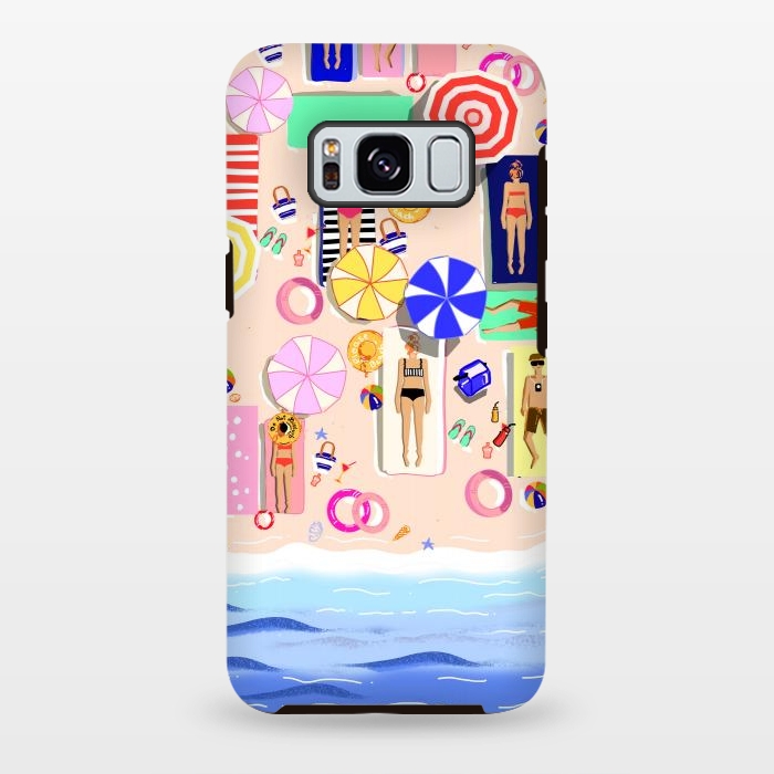Galaxy S8 plus StrongFit Beach Holiday by MUKTA LATA BARUA