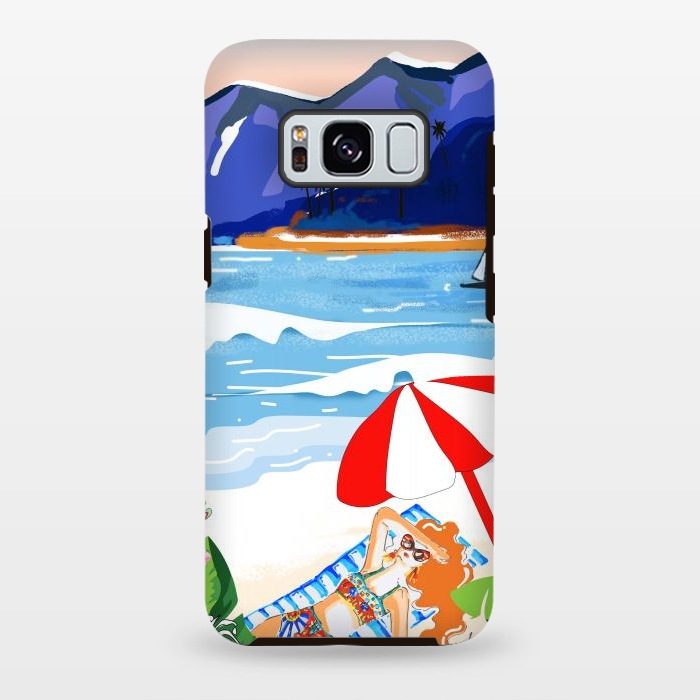 Galaxy S8 plus StrongFit Beach Holiday 3 by MUKTA LATA BARUA