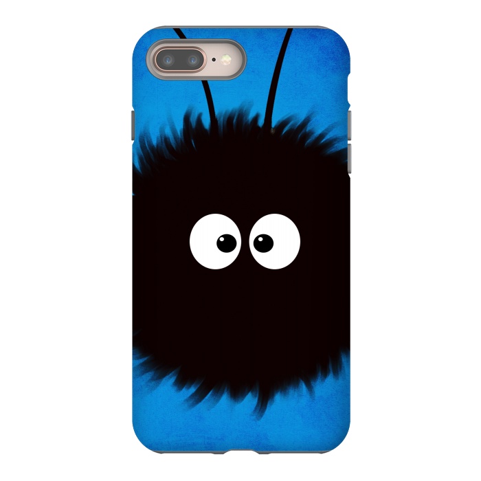 iPhone 7 plus StrongFit Blue Cute Dazzled Bug Character by Boriana Giormova