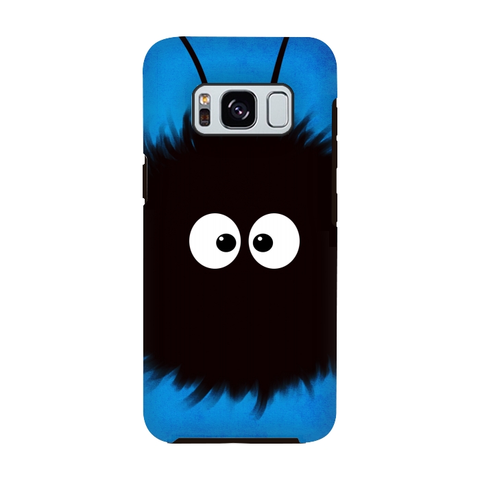 Galaxy S8 StrongFit Blue Cute Dazzled Bug Character by Boriana Giormova