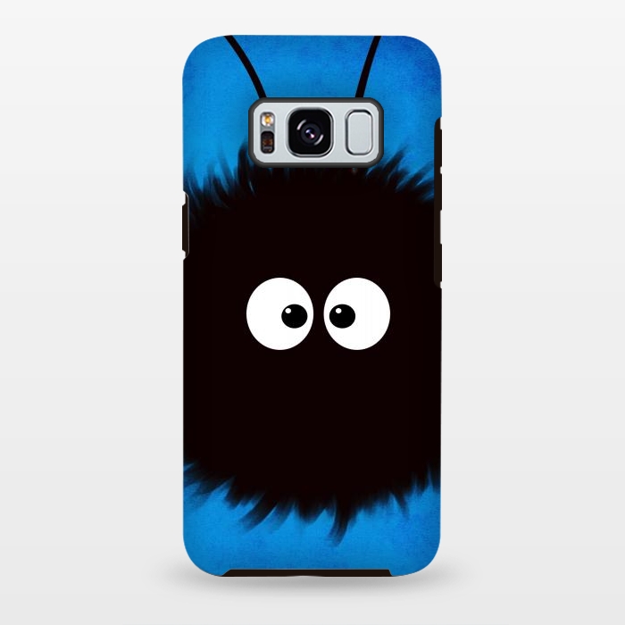 Galaxy S8 plus StrongFit Blue Cute Dazzled Bug Character by Boriana Giormova