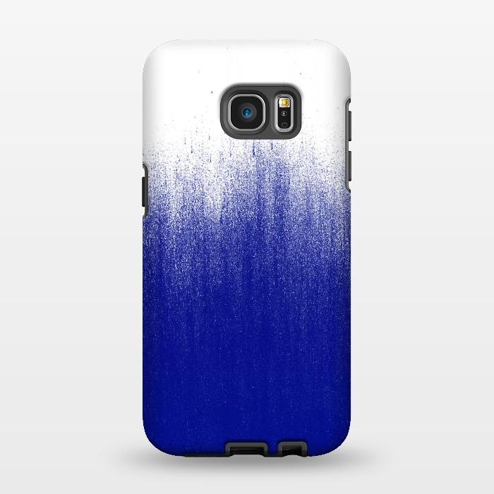 Galaxy S7 EDGE StrongFit Blue Ombre by Caitlin Workman