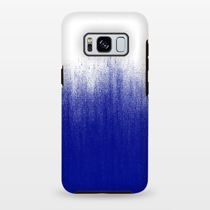 Galaxy S8 plus StrongFit Blue Ombre by Caitlin Workman