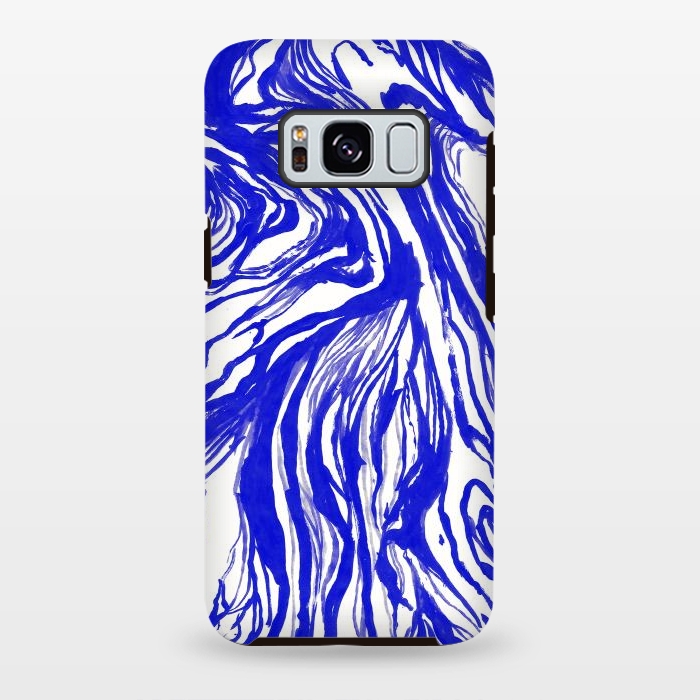 Galaxy S8 plus StrongFit Marble Royal by Caitlin Workman