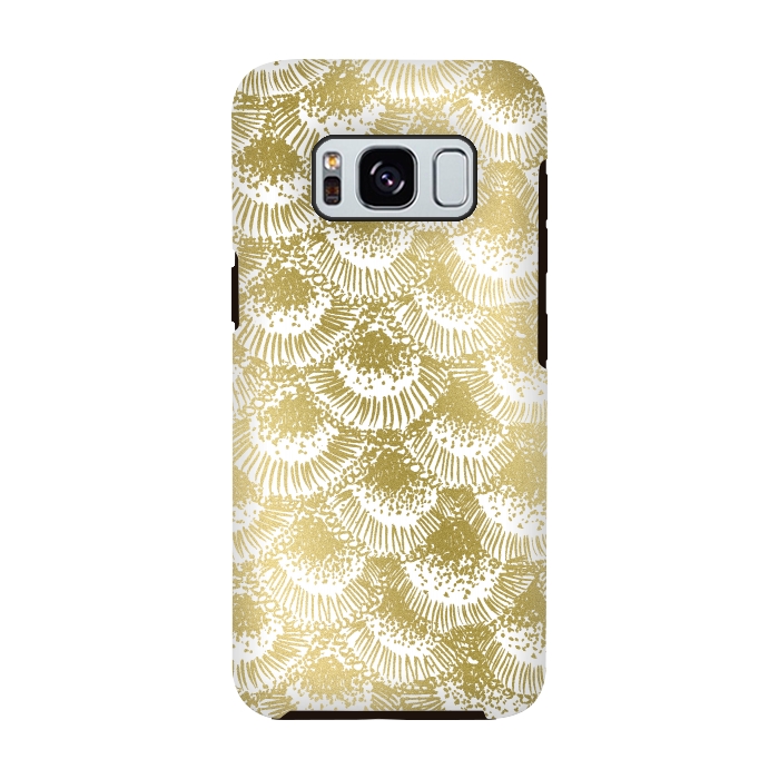 Galaxy S8 StrongFit Organic Burst Gold by Caitlin Workman