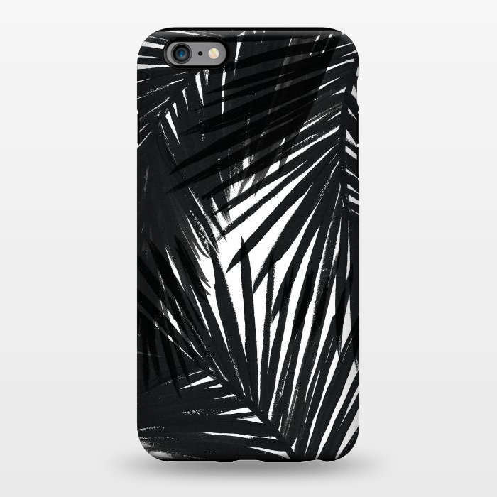 iPhone 6/6s plus StrongFit Black Palms by Caitlin Workman