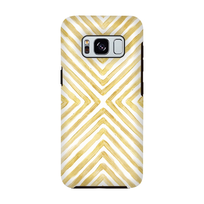 Galaxy S8 StrongFit Gilded Bars by Caitlin Workman