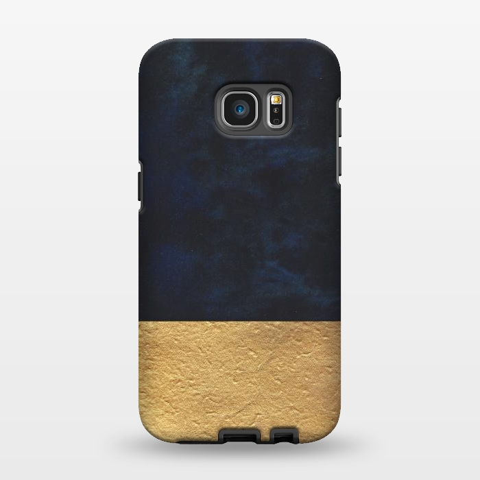 Galaxy S7 EDGE StrongFit Velvet and Gold by Caitlin Workman