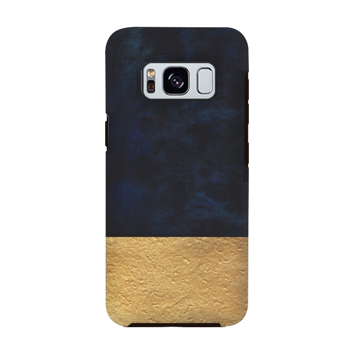 Galaxy S8 StrongFit Velvet and Gold by Caitlin Workman