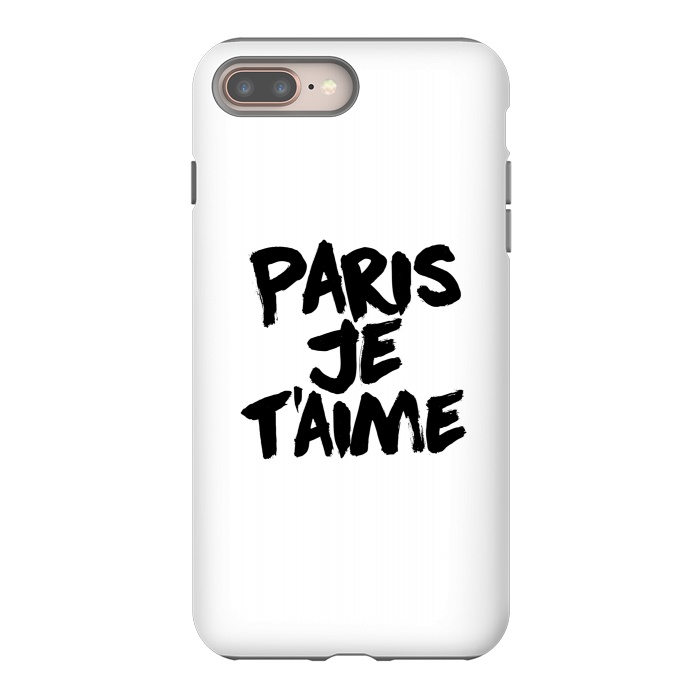 iPhone 7 plus StrongFit Paris, Je t'aime by Mitxel Gonzalez
