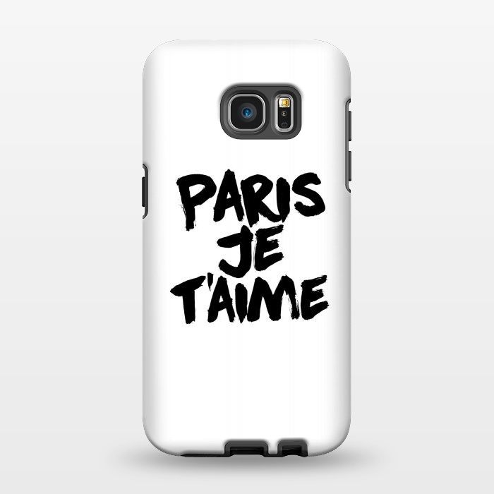 Galaxy S7 EDGE StrongFit Paris, Je t'aime by Mitxel Gonzalez