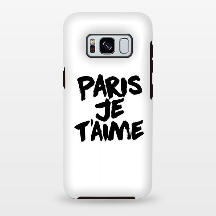 Galaxy S8 plus StrongFit Paris, Je t'aime by Mitxel Gonzalez