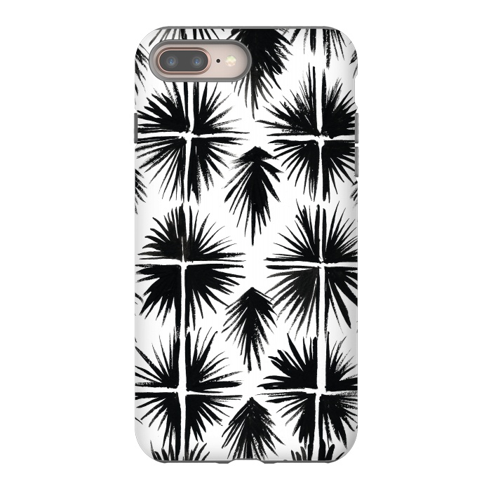 iPhone 7 plus StrongFit Radiate Black by Caitlin Workman