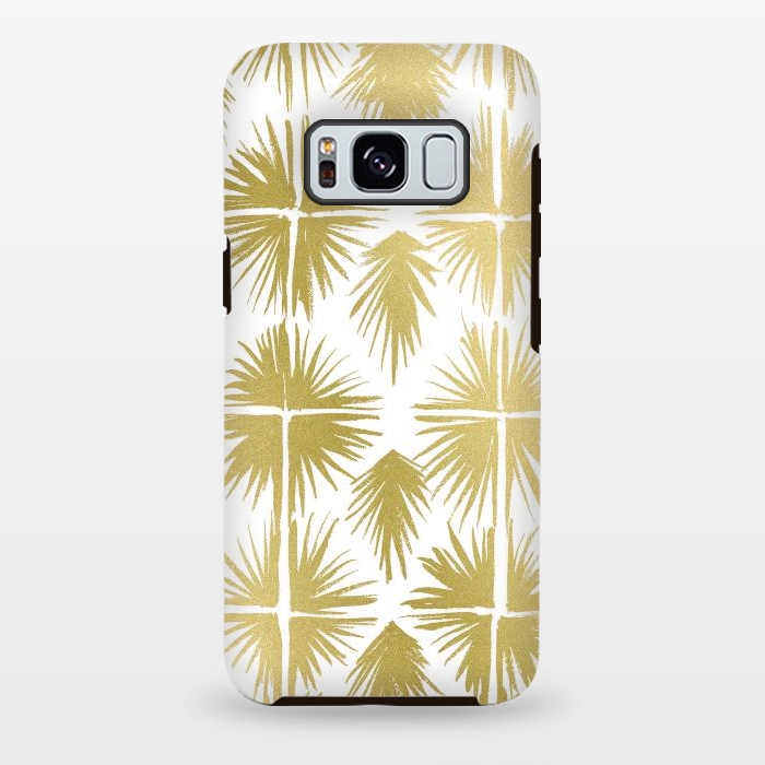 Galaxy S8 plus StrongFit Radiate Gold by Caitlin Workman