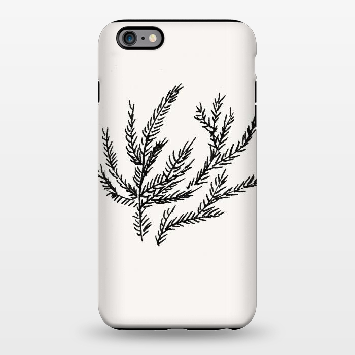 iPhone 6/6s plus StrongFit Summer Coral Fern by Caitlin Workman